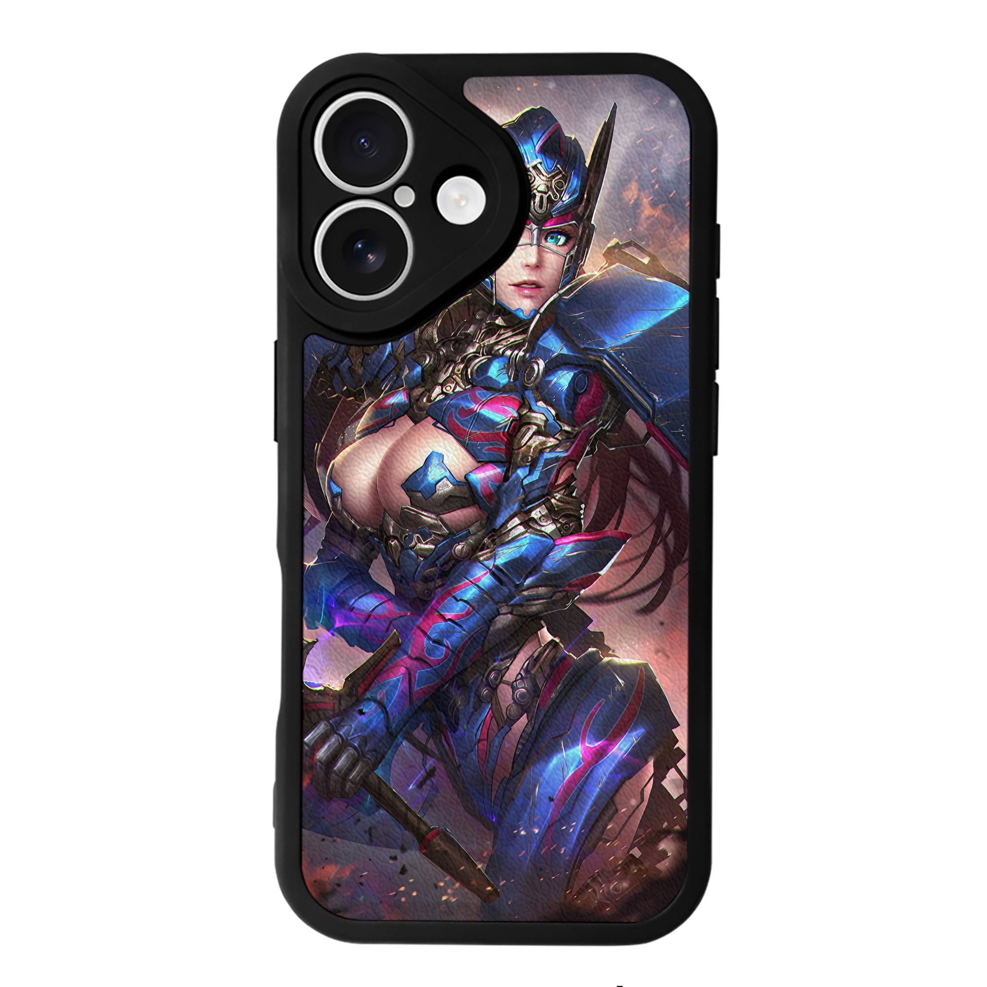 （画像用） Transformers トランスフォーマー 【iPhone 16シリーズ対応】シリコンスマホケース（レザー調） 材質：シリコン